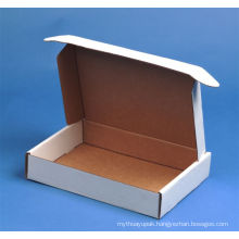 Delivery Cartons Box with White Flute and Logo Printing